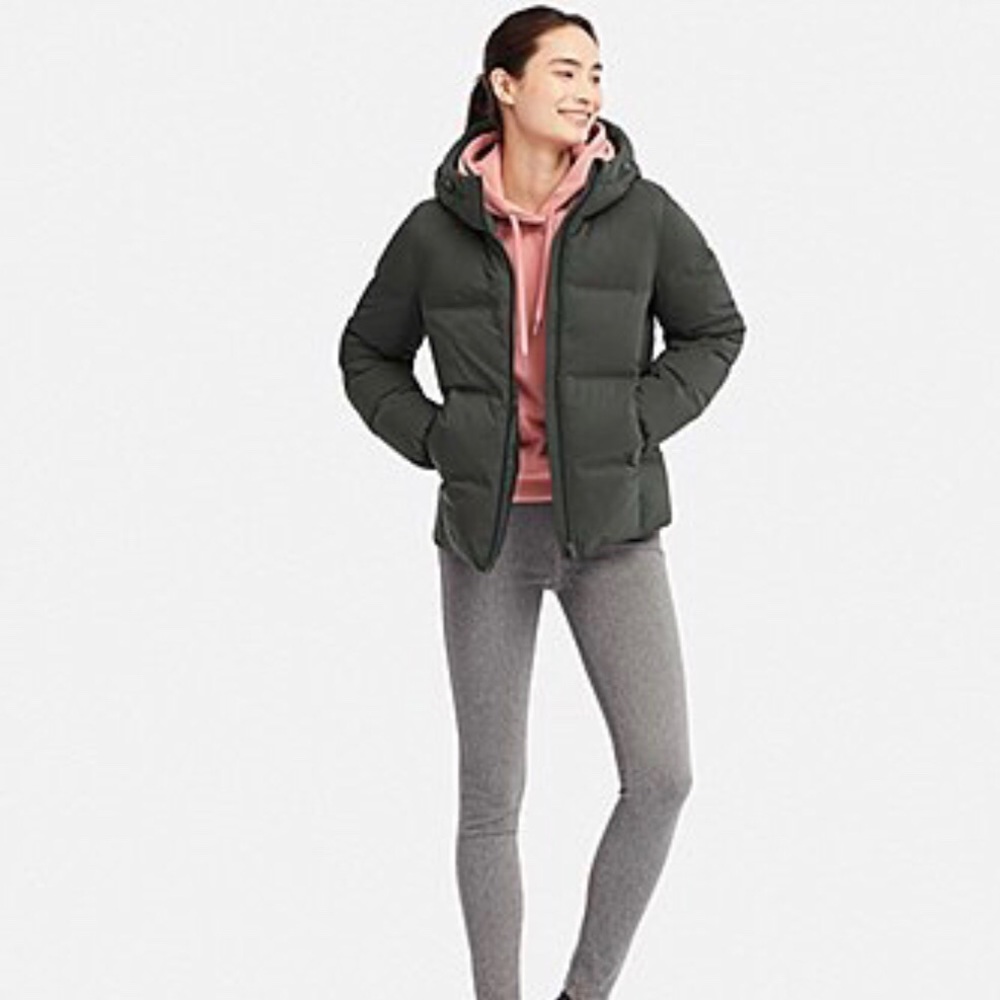 Uniqlo down jacket.